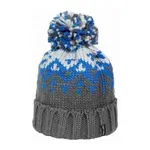 Finmark WINTER HAT Zimná pletená čiapka, sivá, veľkosť UNI