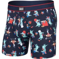 SAXX DAYTRIPPER COMFORT STRETCH BOXER BRF FLY Pánske boxerky, tmavo modrá, veľkosť