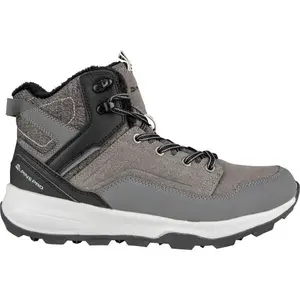 ALPINE PRO CONOB Pánska outdoorová obuv, sivá, veľkosť