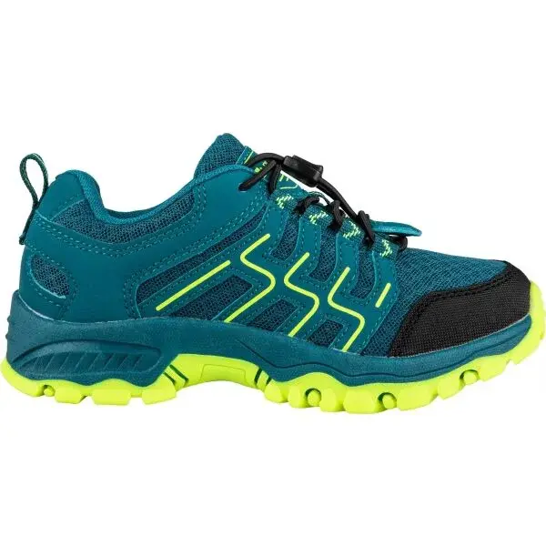 ALPINE PRO VIASO Detská outdoorová obuv, tyrkysová, veľkosť