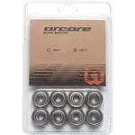 Arcore ABEC9 CHROM SET Inline ložiská, strieborná, veľkosť