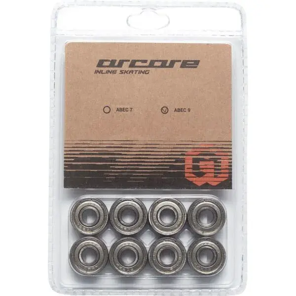 Arcore ABEC9 CHROM SET Inline ložiská, strieborná, veľkosť