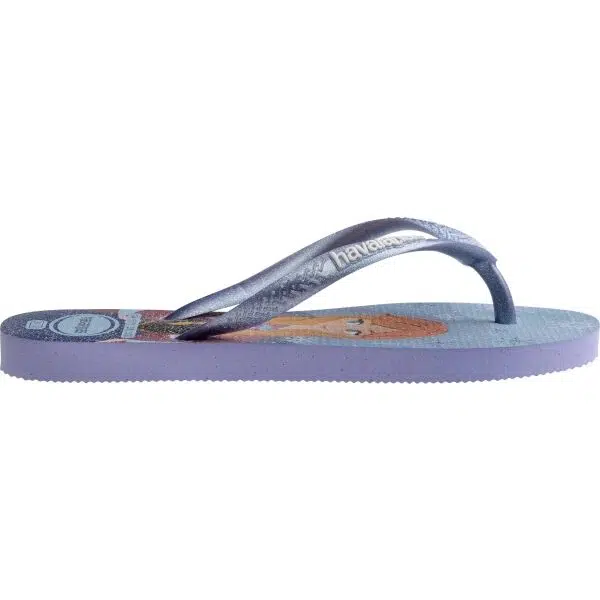 HAVAIANAS KIDS SLIM PRINCESS Dievčenské žabky, svetlomodrá, veľkosť 31/32