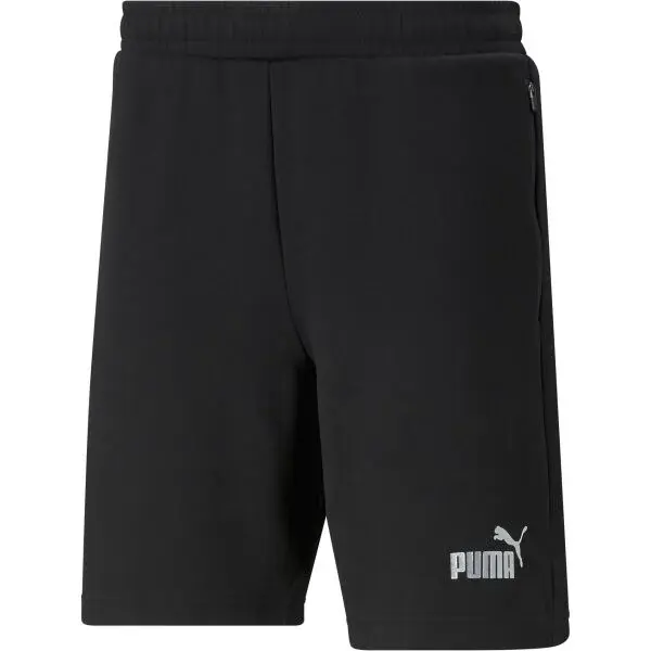 Puma TEAMFINAL CASUALS SHORTS Pánske športové kraťasy, čierna, veľkosť
