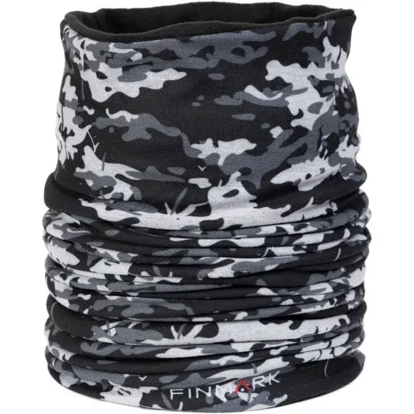 Finmark FSW-225 Multifunkčná šatka s flísom, čierna, veľkosť UNI