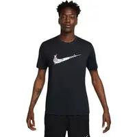 Nike TEE RUN ENERGY SP25 Pánske bežecké tričko, čierna, veľkosť