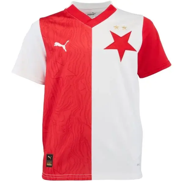 Puma SKS HOME SHIRT REPLICA JR Chlapčenský dres, červená, veľkosť