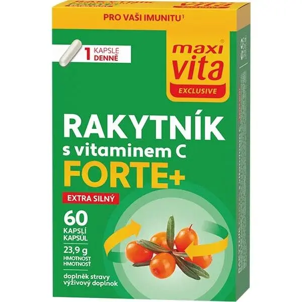 VITAR MAXI VITA EXCLUSIVE RAKYTNÍK FORTE+ 60CPS. BLISTER Výživový doplnok, , veľkosť