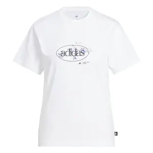 adidas Elements Radiate Floral Graphic T-Shirt L