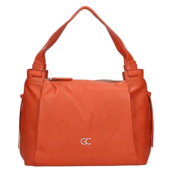 Dámska kožená kabelka Gianní Conti Marcela - tehlová