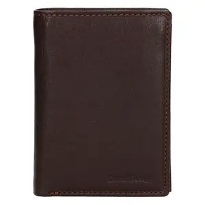 Pánská kožená peněženka SendiDesign Martin - hnědá