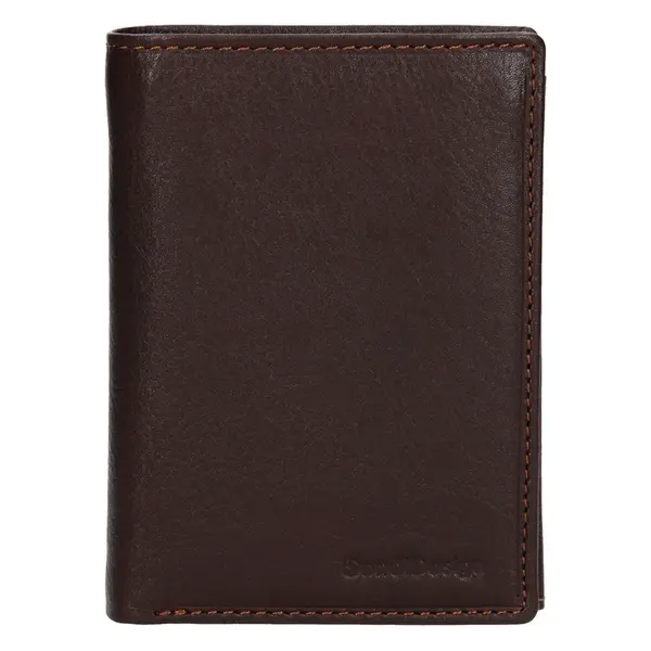 Pánská kožená peněženka SendiDesign Martin - hnědá