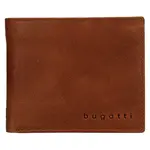 Pánská kožená peněženka Bugatti Michael - koňak