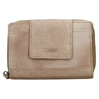 Dámská kožená peněženka Lagen Agáta - béžová