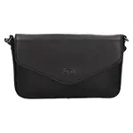 Dámska kožená crossbody kabelka Lagen Rikke - čierna