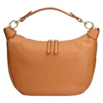 Dámska kožená kabelka Italia Enet - koňak