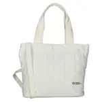 Elegantná prešívaná dámska kabelka Enrico Benetti Damiana - biela