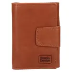 Pánska kožená peňaženka SendiDesign Trej - koňak