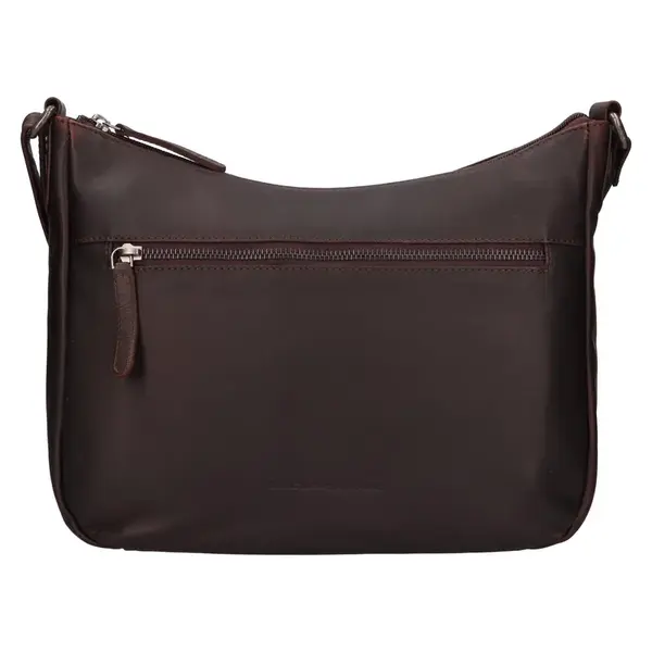 Dámska kožená crossbody kabelka The Chesterfield Brand Loreine - hnedá