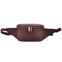 Dámska kožená ľadvinka Vera Pelle Emma - vínová