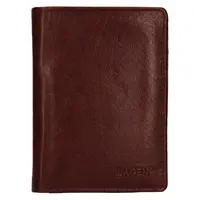 Pánska kožená peňaženka Lagen Josef - hnedá