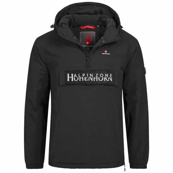 HOHENHORN ALLESSO Pánská zimní bunda, černá, velikost