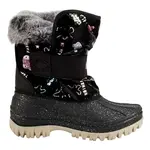 Lee Cooper WINTER Dievčenské snehule, čierna, veľkosť