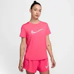 Nike One Womens Dri-FIT Short-Sleeve Graphic Running Top M