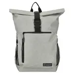 Pánský trendy batoh Enrico Benetti Gunnar, polyester, na notebook 14" − světle šedá 23,5l