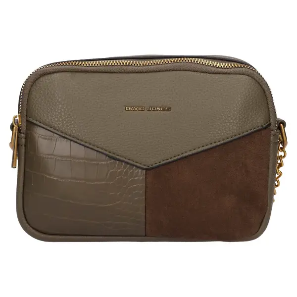 Dámská crossbody kabelka David Jones Electe - khaki