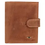 Pánská kožená peněženka Peterson David - koňak