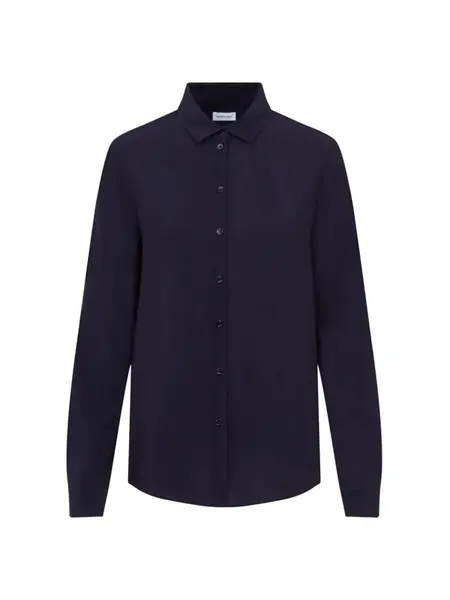 SEIDENSTICKER Blúzka  námornícka modrá