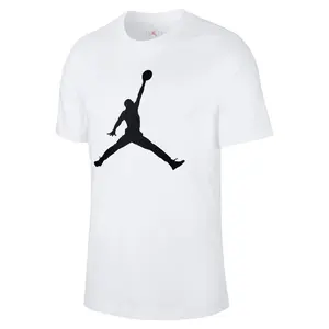 Jordan Jumpman Mens T-Shirt S WHITE/BLACK