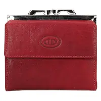 Dámská kožená peněženka DD Anekta Linda - červená