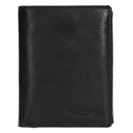 Pánská kožená peněženka SendiDesign Josef - černá
