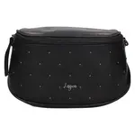 Dámská kožená ledvinka Lagen Balvie - černá