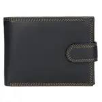 Pánská kožená peněženka SendiDesign Tarras - černá