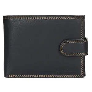 Pánská kožená peněženka SendiDesign Tarras - černá