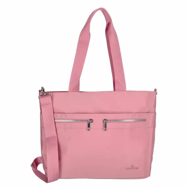 Elegantní dámská kabelka Enrico Benetti Janila - růžová