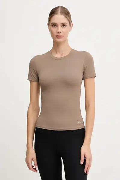 Tričko P.E Nation Foundation dámské, béžová barva, 243T257