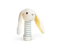 Bigjigs Toys Plyšové chrastítko Králík 1 ks