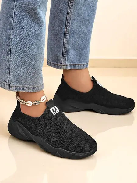 Resti Women's Slip-On Fabric Sports Shoes Flex Move