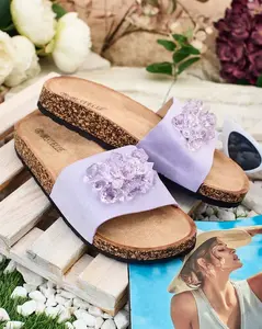 Resti Royalfashion Women's Villo rhinestone flip-flops