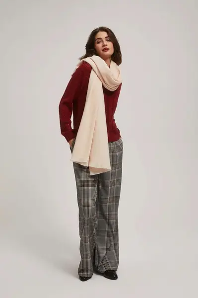 Marisse Smooth Powder Pink Scarf