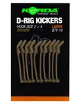 Korda rovnátko D-Rig Kickers Brown Large 10ks