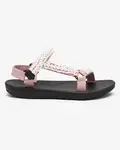 Resti Pink women's sports sandals with Dotiss pearls- Footwear