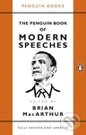 The Penguin Book of Modern Speeches - Brian MacArthur - kniha z kategorie Humanitní a společenské vědy