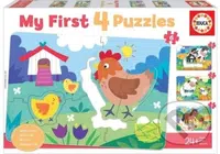 Maminky a mláďátka 4v1 - puzzle z kategorie Maxi dílky
