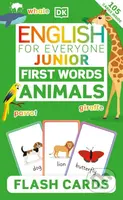 English for Everyone Junior (First Words Animals Flash Cards) - kniha z kategorie Cizí jazyky