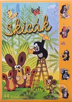 Skicák Krtek A4